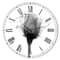 Designart 'Rose #10 X-Ray Large Cottage Wall Clock